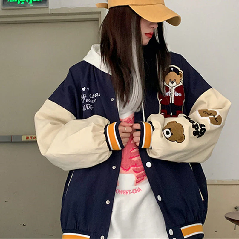 Cute Student Retro Jacket - Image 2