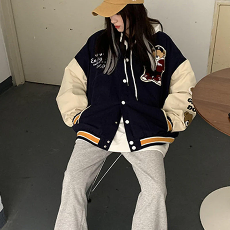 Cute Student Retro Jacket - Image 3