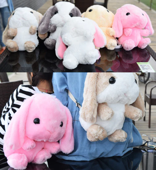 Cute Students Cartoon Rabbit Bag - Image 2