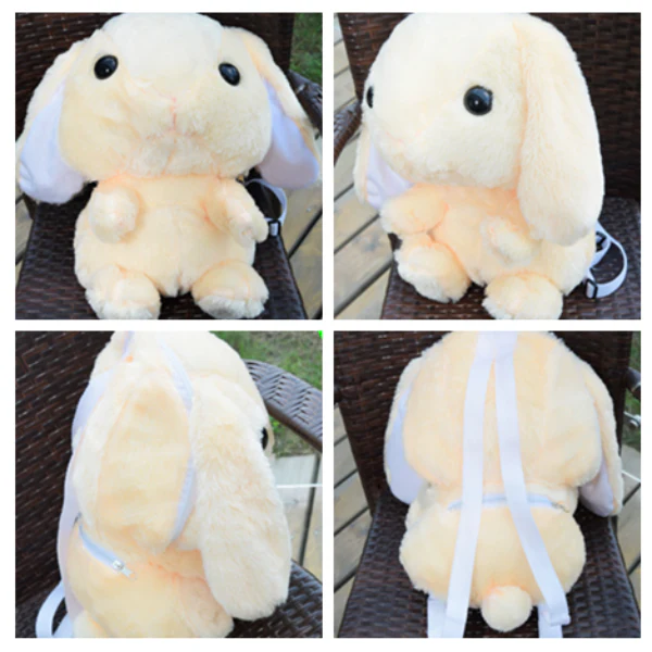 Cute Students Cartoon Rabbit Bag - Image 3