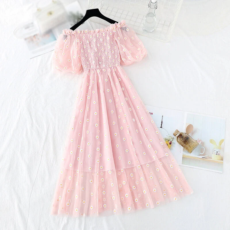 Daisy Mesh Dress - Image 3