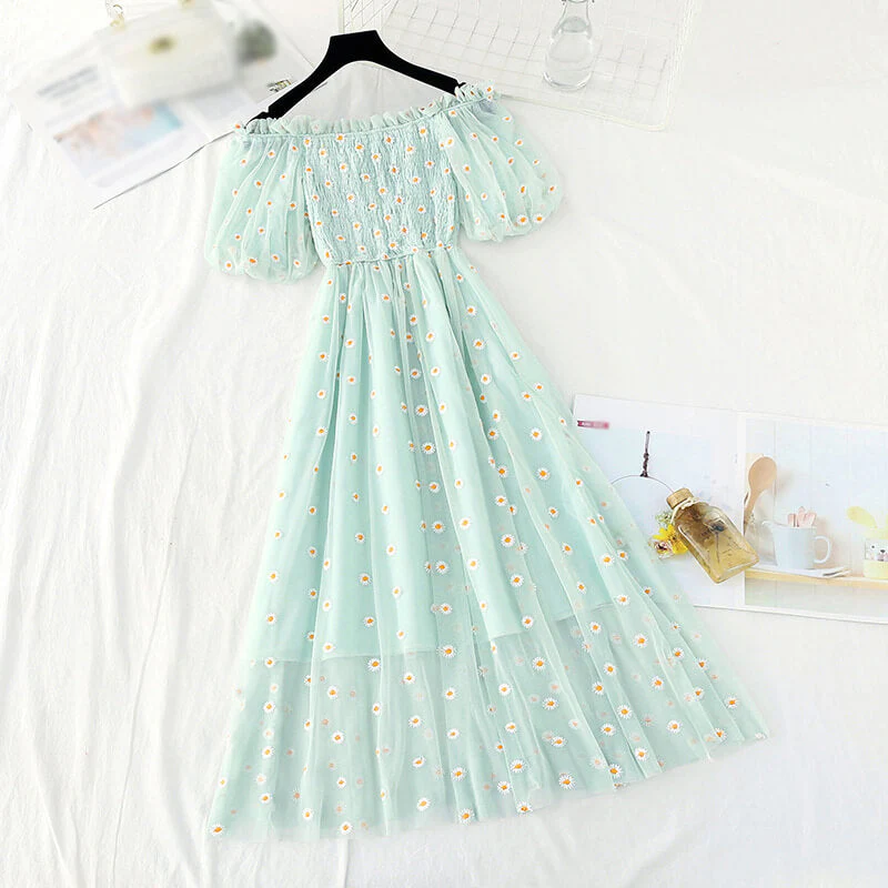 Daisy Mesh Dress - Image 5