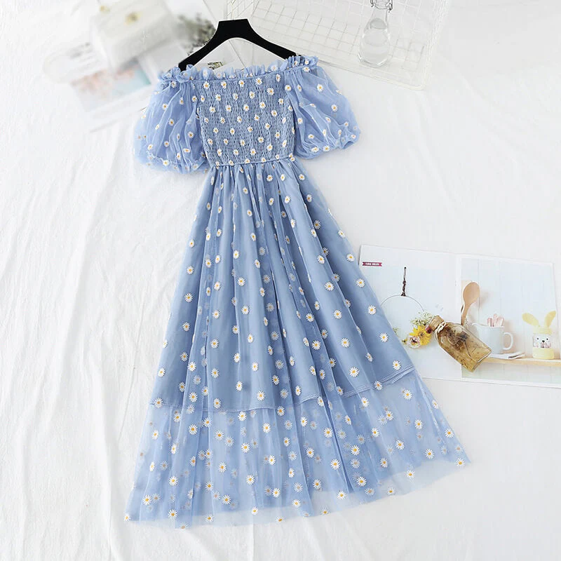 Daisy Mesh Dress - Image 7