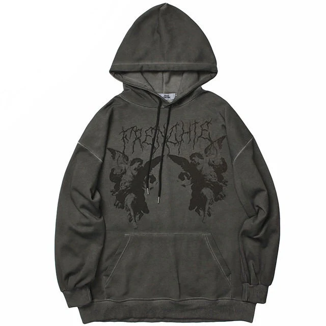Fairy Grunge Aesthetic Dark Hoodie - Image 2