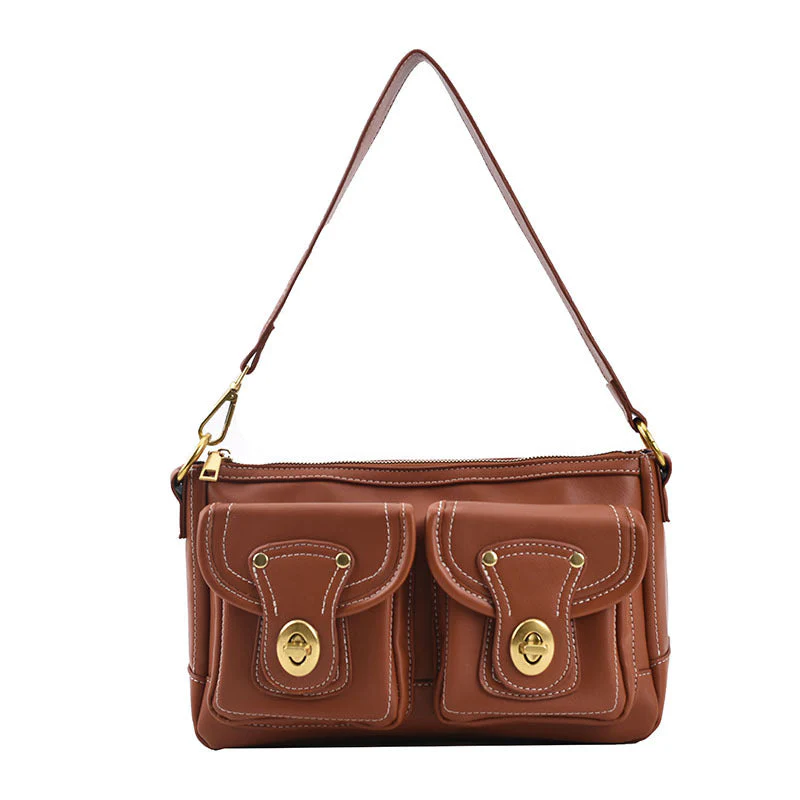 Dark Punk Metal Shoulder Bag - Image 5