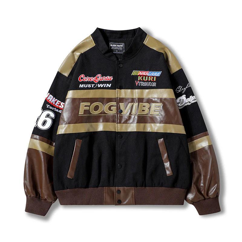 Detachable Moto Varsity Jacket - Image 5
