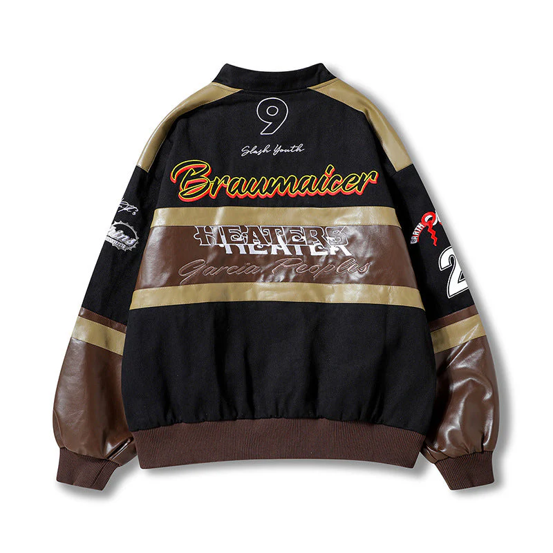 Detachable Moto Varsity Jacket - Image 8