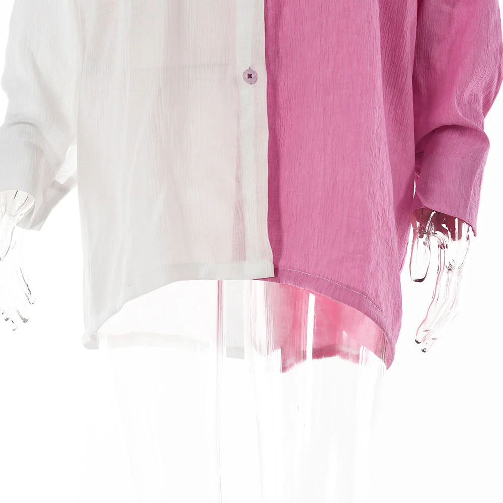 Double Colors Blouse - Image 5