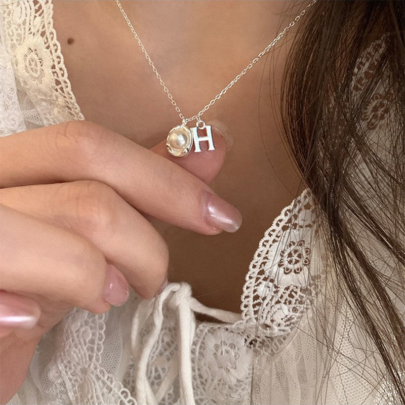 Double-layer Pearl Camellia Necklace - Image 56