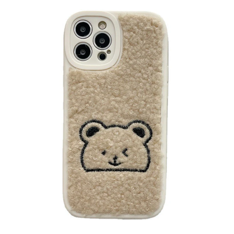 Embroidered Bear Phone Case - Image 7