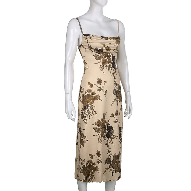 Fairy Fall Leaves Maxi Dress - Image 12