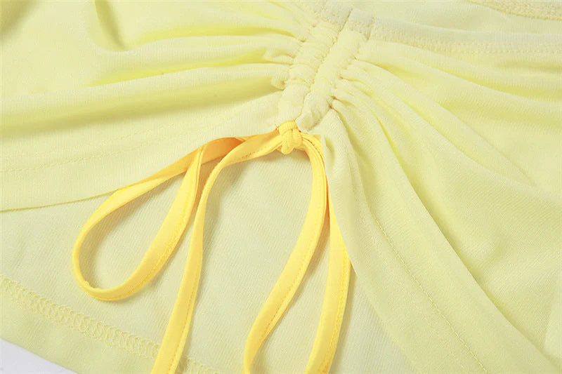 Fairycore Solid Color Long Sleeve Suit - Image 7