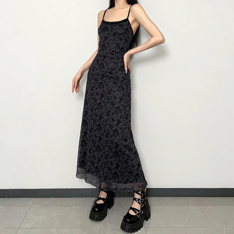 Generous Collar Sexy Slim Maxi Dress - Image 2