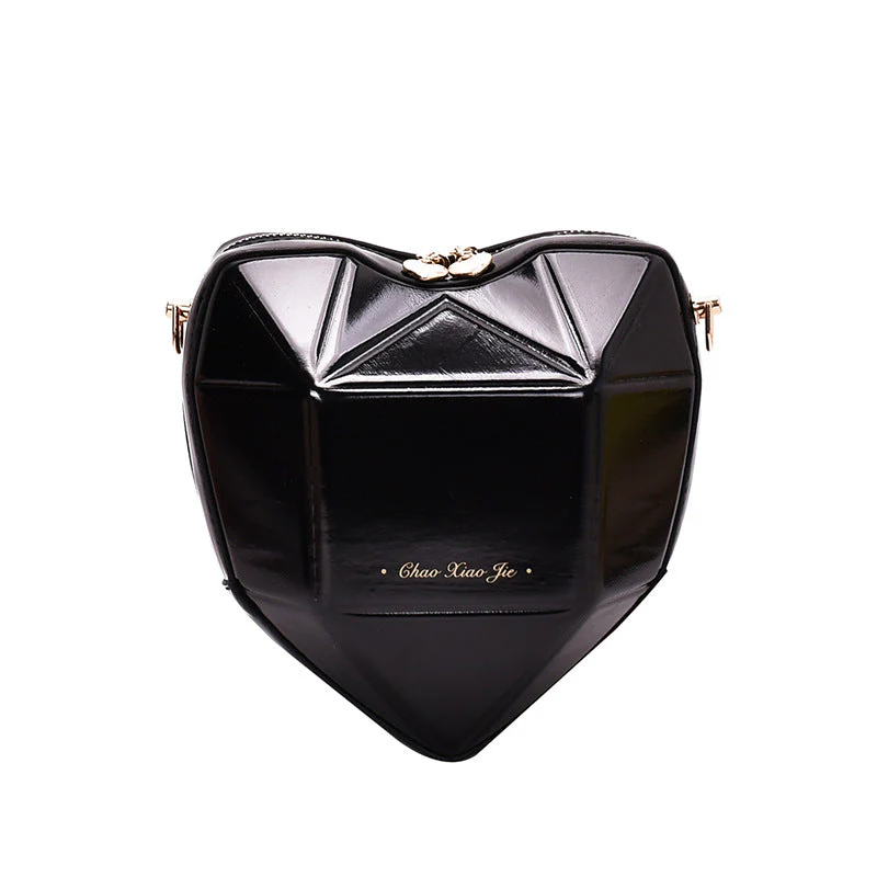 Geometric heart-shaped bag - Image 2