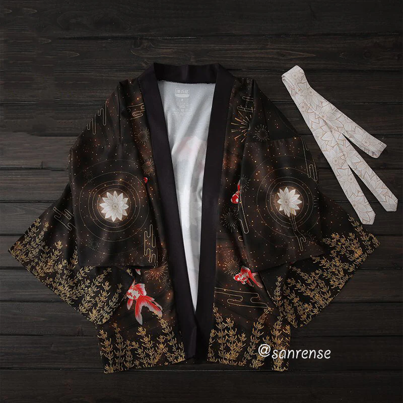 Goldfish Firework Kimono - Image 4