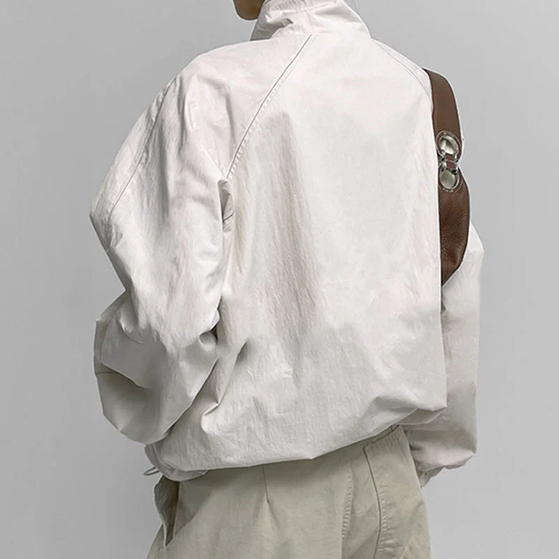 Gorpcore Seam Detail Splice Turtleneck Jacket - Image 4