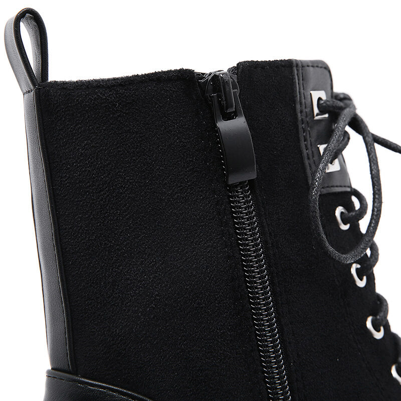 Gothic Punk Motorcycle Boots - Image 5