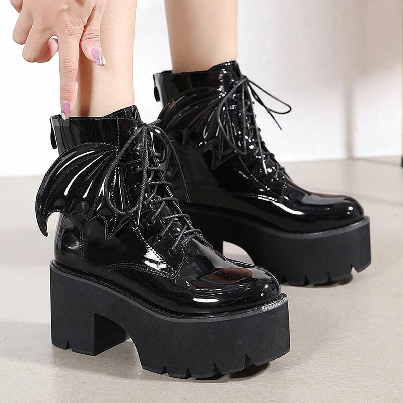 Wing Platform Boots - Image 2