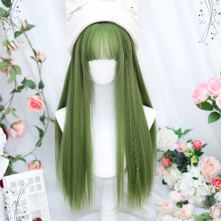Green Cosplay Wigs - Image 2