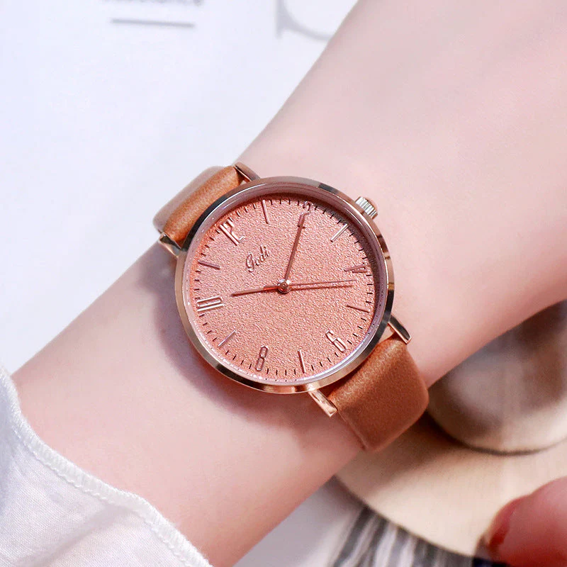 Gypsophila Student Simple Belt Waterproof Watch - Image 5