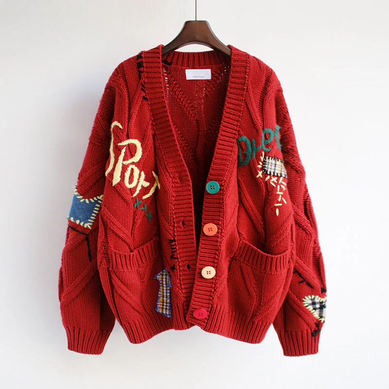 Hand-embroidered Cardigan - Image 4