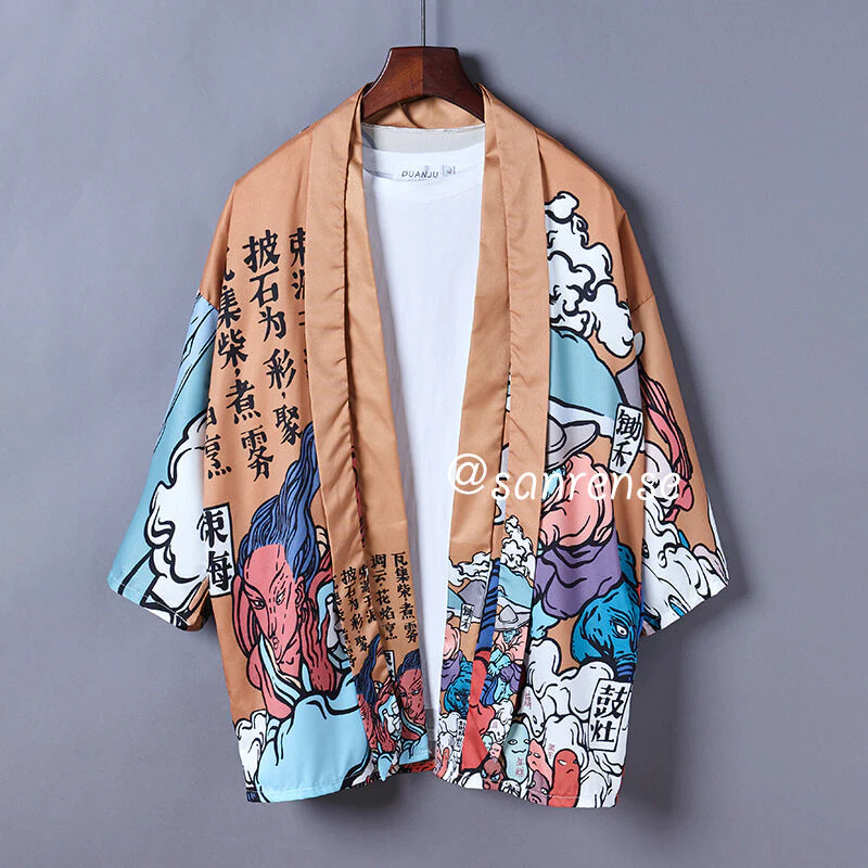 Harajuku Bathrobe Kimono - Image 5