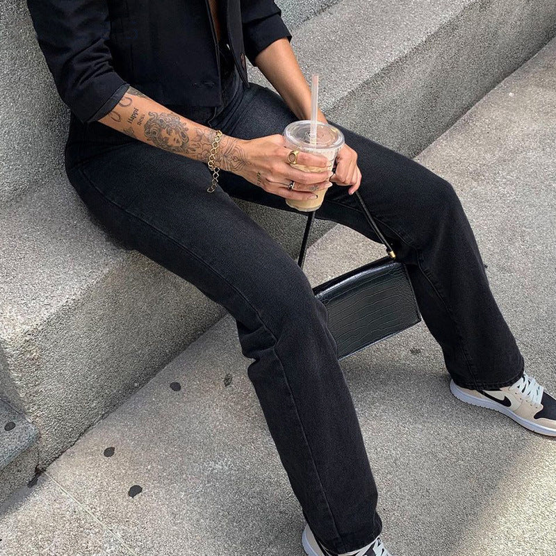 High Rise Boyfriend Jeans - Image 4