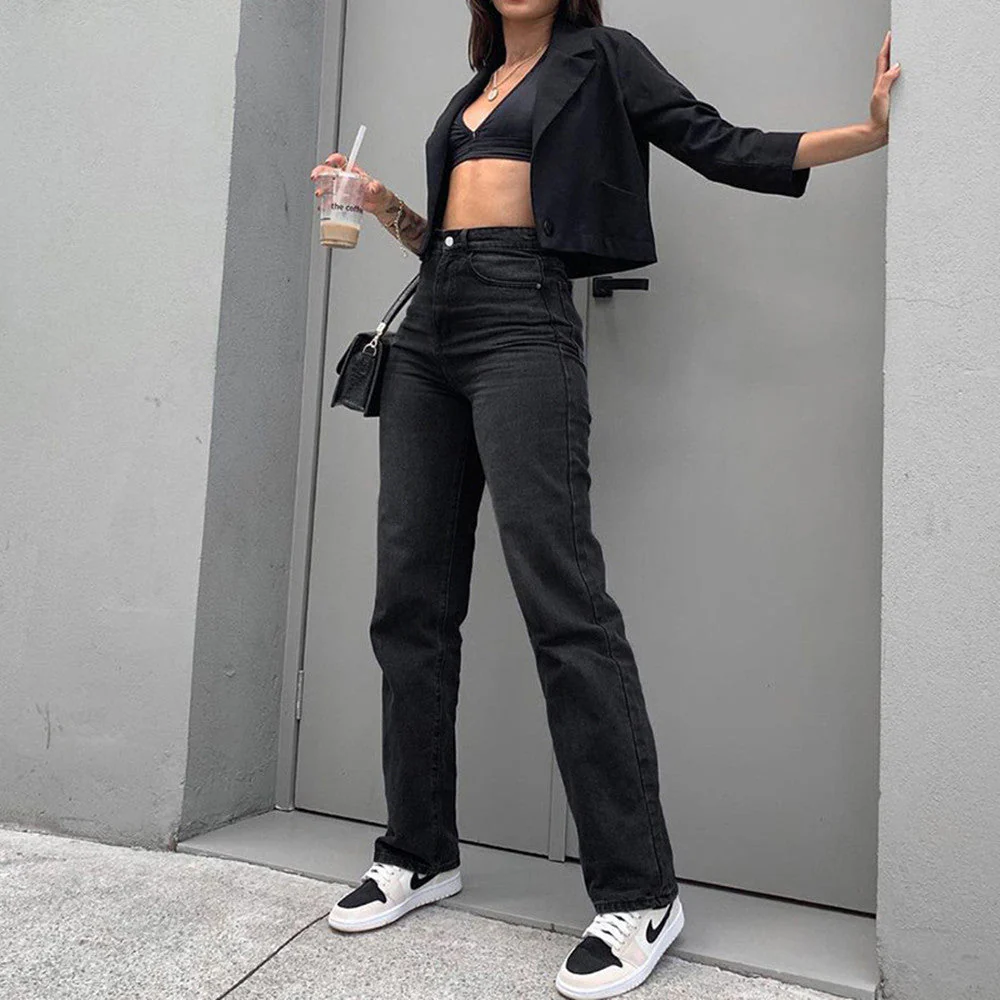 High Rise Boyfriend Jeans - Image 5