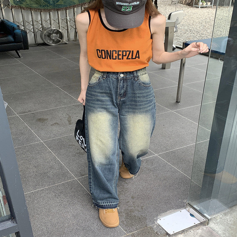 High Waist Baggy Boyfriend Jeans - Image 6