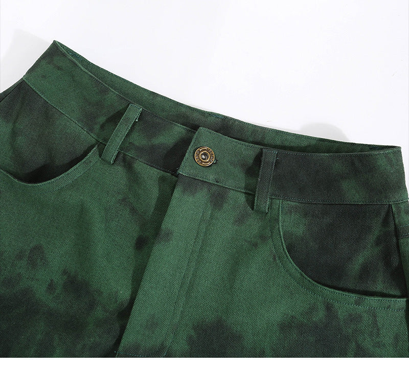 High Waist Loose Mopping Jeans - Image 3