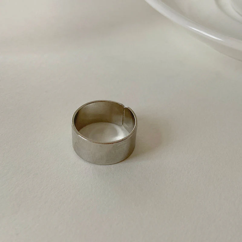 hip-hop punk open adjustable ring - Image 11