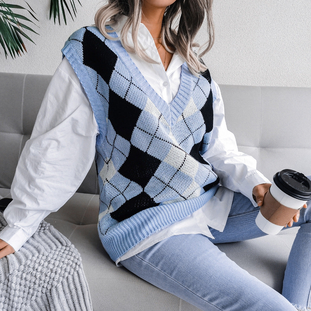 Hollow Leaf Casual Knitted Sweater - Image 26