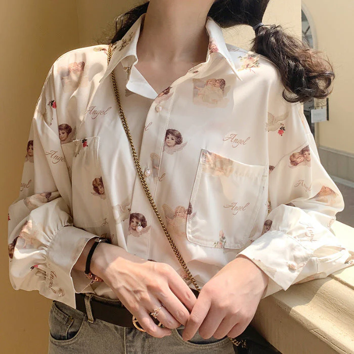 Hong Kong Style Girly Design Shirt - Image 2