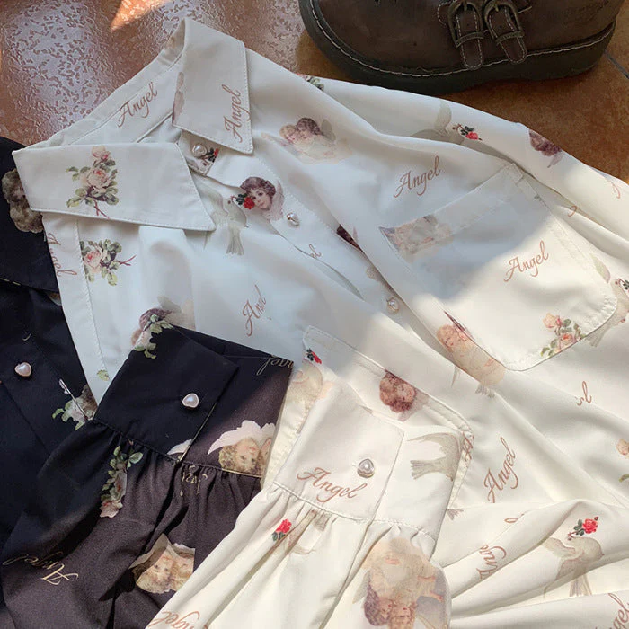 Hong Kong Style Girly Design Shirt - Image 5