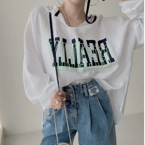 Hooded Printing Long Sleeves - Image 2