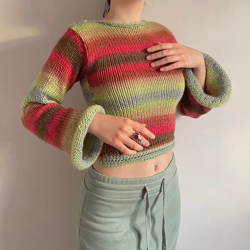 Indie Knitted Sweater - Image 2