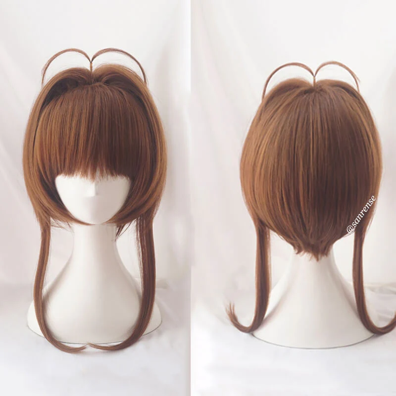 Japanese Brown Wig - Image 3