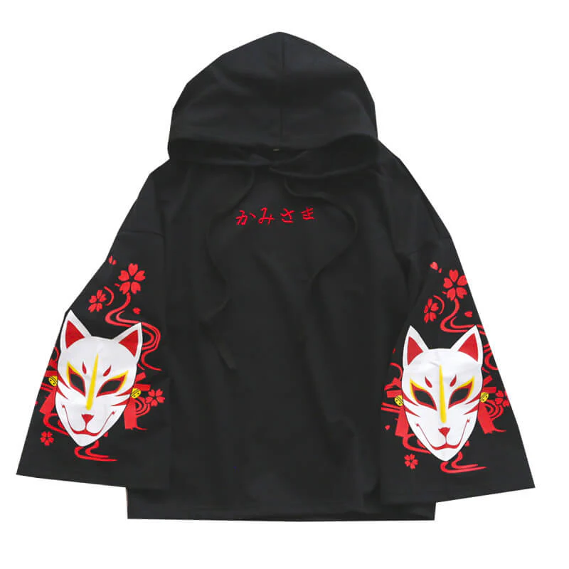 Japanese Fox Hoodie - Image 3
