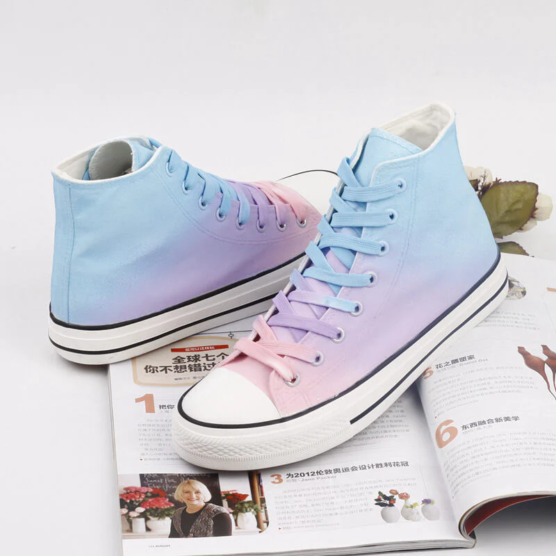 Gradient Canvas Shoes - Image 4