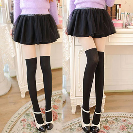 Japanese kawaii thick pantyhose - Image 2
