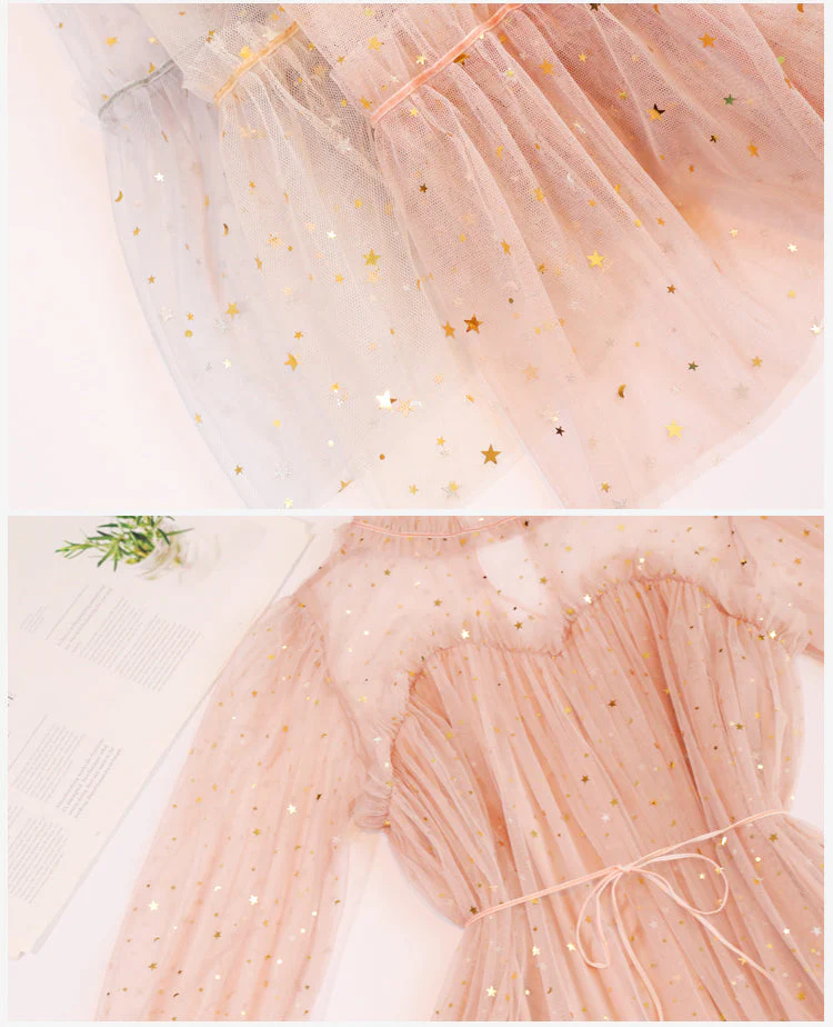 Japanese Star Mesh Dresses - Image 7