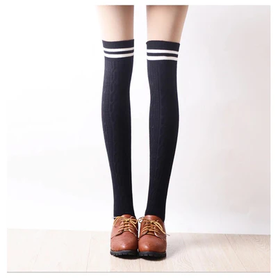 Japanese Students Striped Socks - Image 4