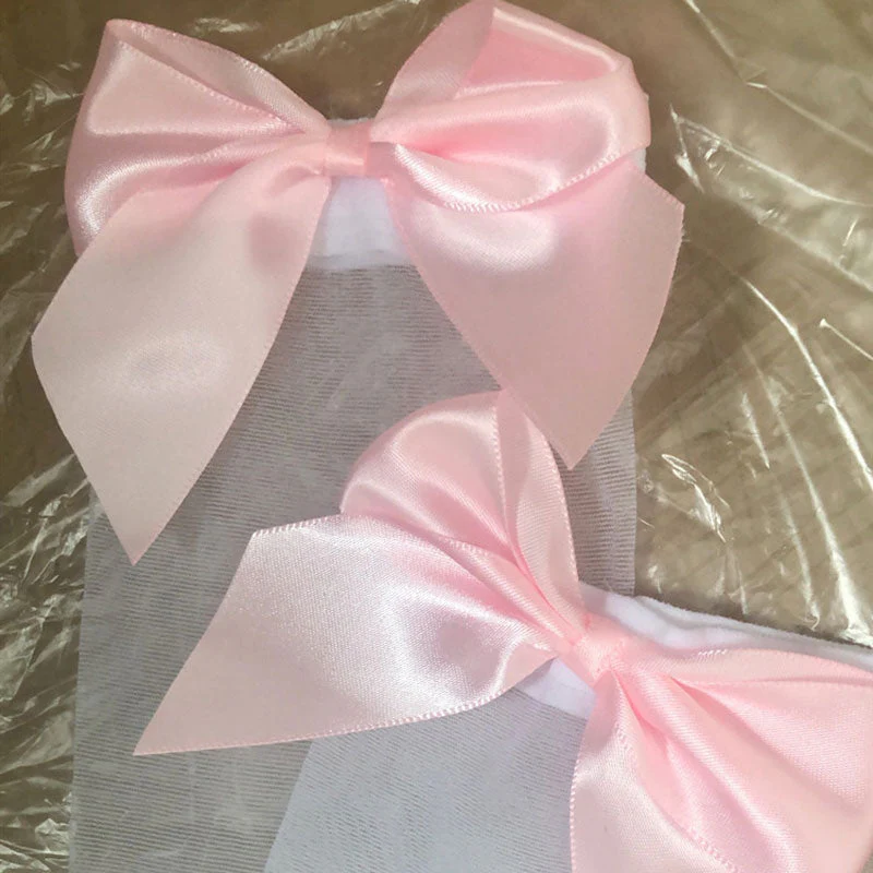 JK Lace Bow Stockings - Image 3