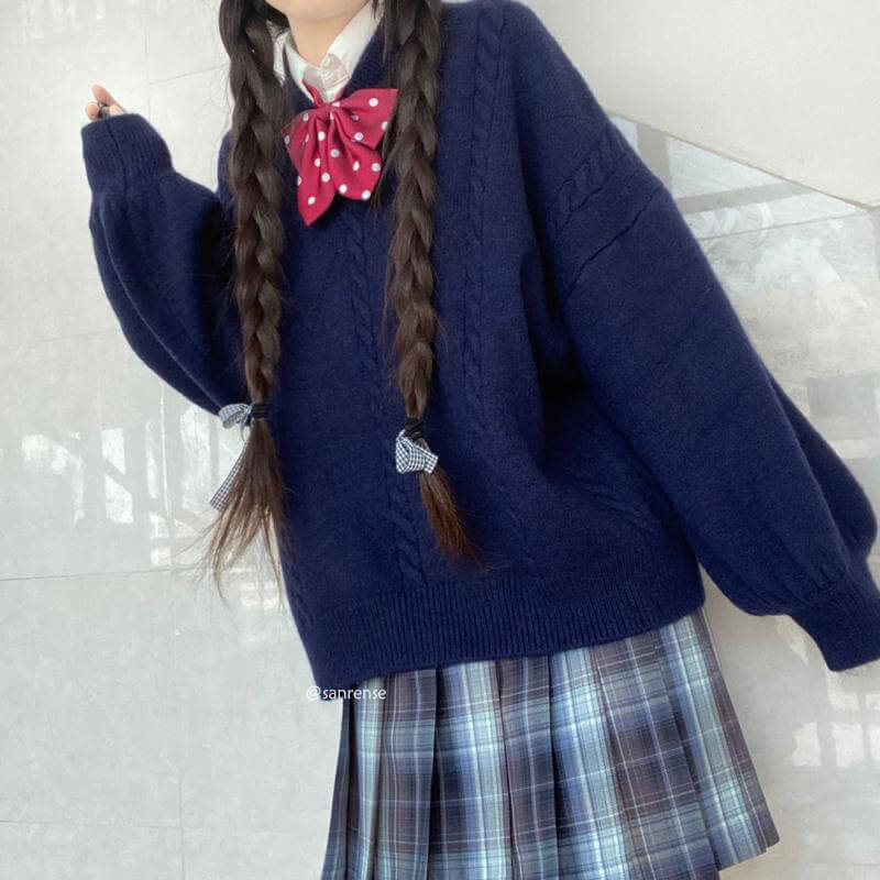 JK Twist Knitted Sweater - Image 2