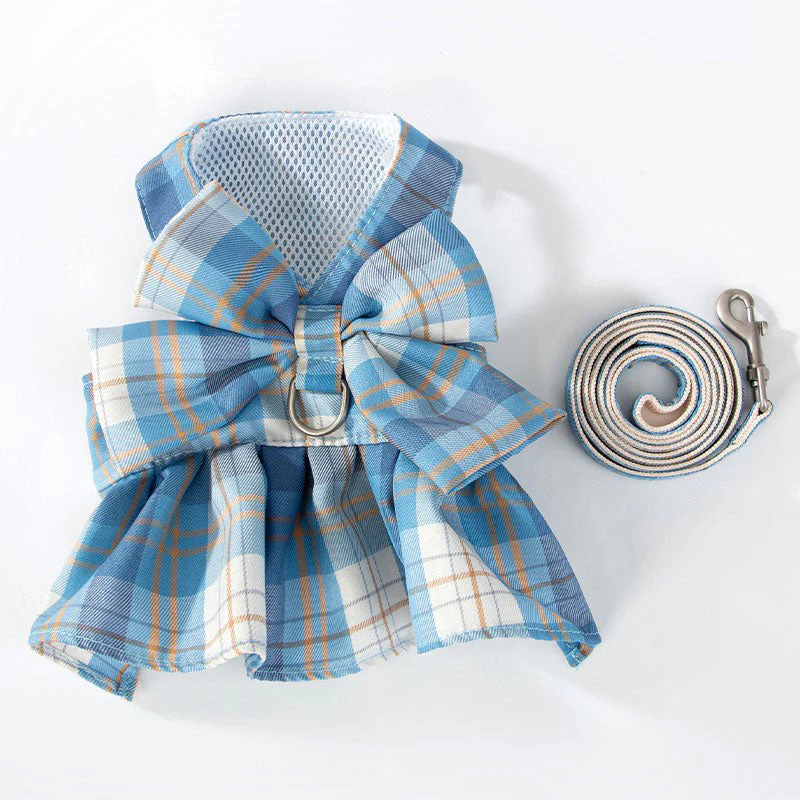 Kawaii Bow Cat Harness with Pet Leash - Image 6