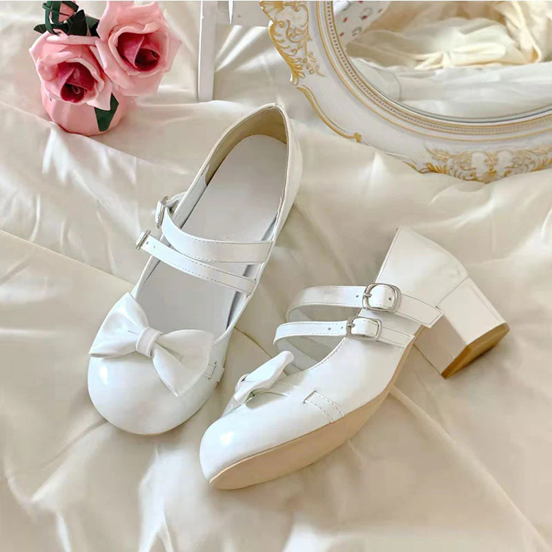 Kawaii Bow Shoes - Image 3