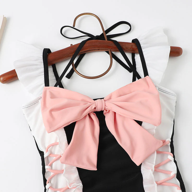 Kawaii Bow Swimsuit - Image 4