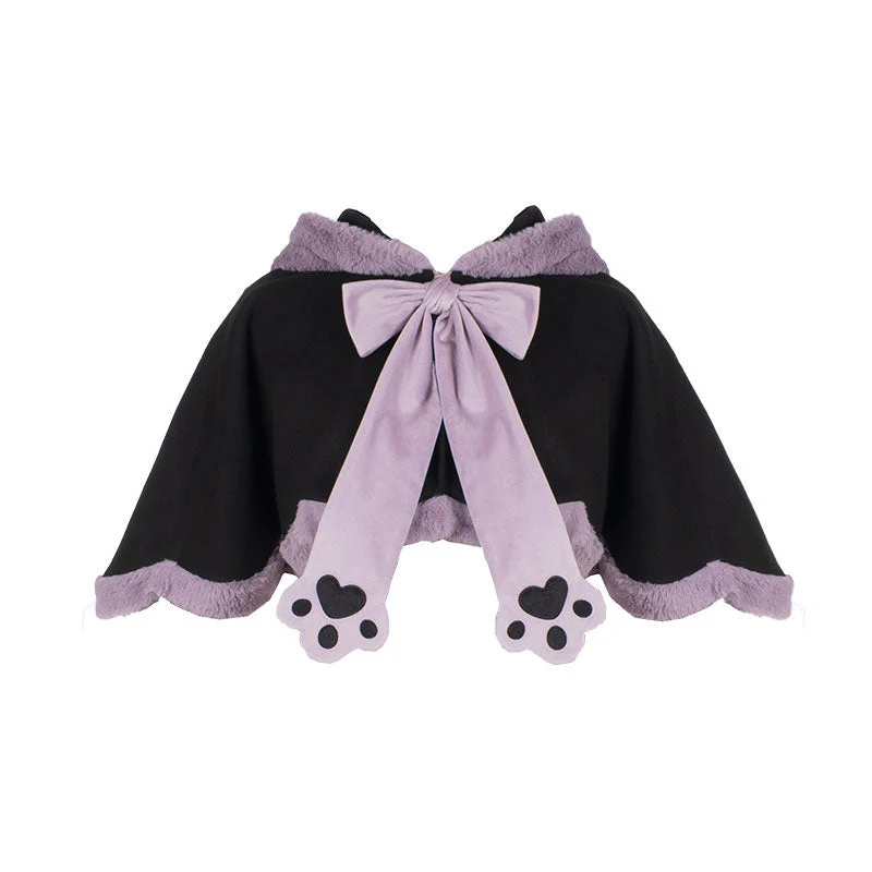 Kawaii Bunny Cape Hoodie Coat - Image 2