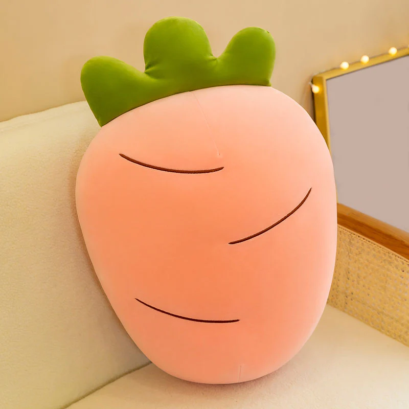 Kawaii Carrot Pillow - Image 2