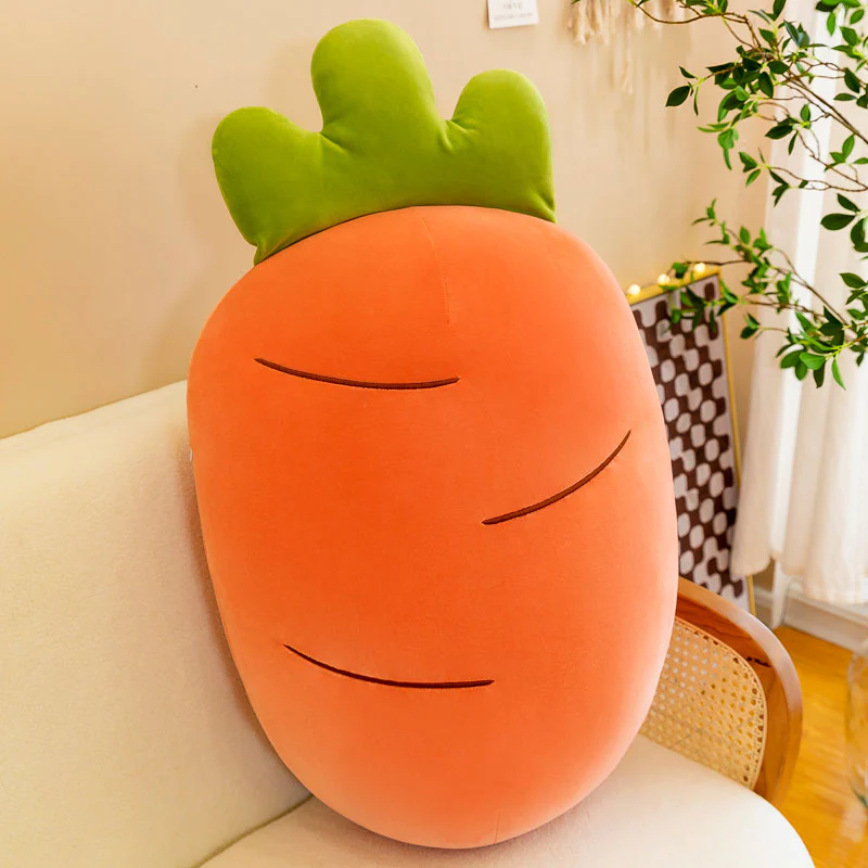 Kawaii Carrot Pillow - Image 3